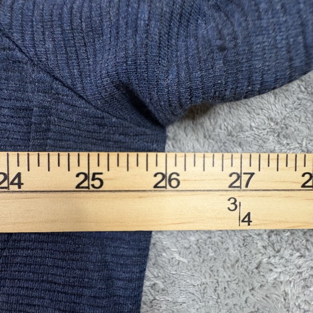 Huk Men's XL NWT Blue Ottoman Heather 1/4 Zip Pullover Performance Fishing - Picture 11 of 14